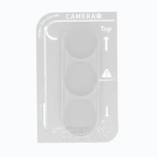 Tempered Glass HARD for camera (LENS) for Samsung Galaxy S23 Plus (island) Foto 2