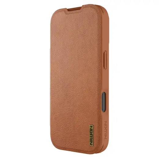 Nillkin Qin Book PRO Case for Apple iPhone 17 Pro Brown