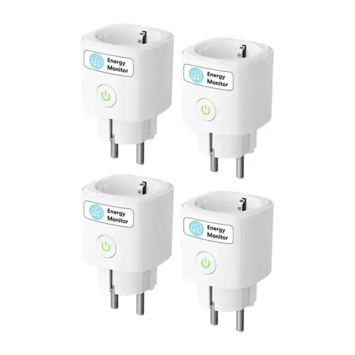 MEROSS MSS315CFH-EU Smart Plug with Energy Monitoring (Matter) (Set of 4)