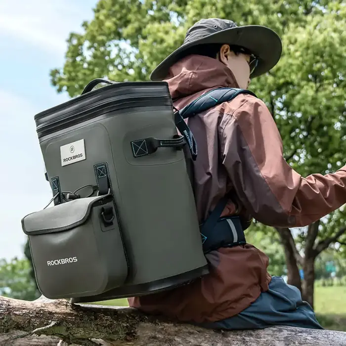 Rockbros Thermal Backpack with Insulation 20l - Green Foto 8