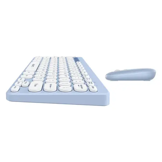 Havit KB279GCM wireless 2-in-1 gaming set keyboard + mouse (blue) Фото num