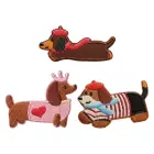 Patch dachshund 3pcs set — Фото 1