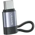 USAMS Adapter AU17 Lightning - USB-C 30W stalowy|aluminium SJ677LN01 (US-SJ677) Фото num