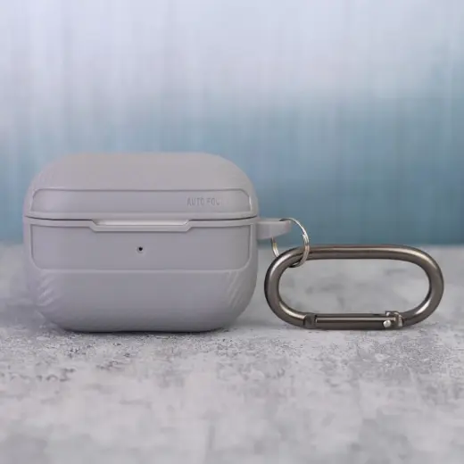 Carbon case for Airpods Pro grey Photo