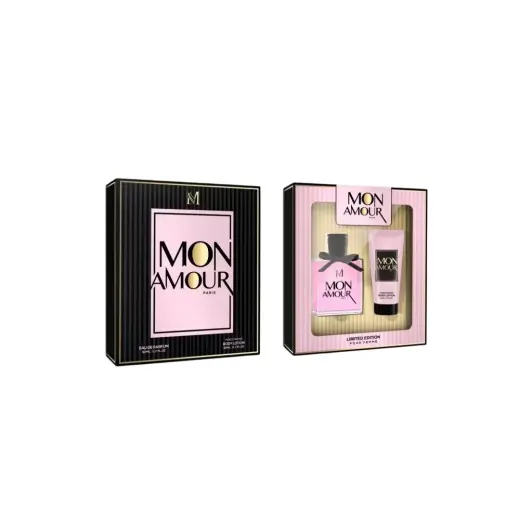 Set Montage: Mon Amour, Eau De Parfum, For Women, 50 ml + Mon Amour, Hydrating, Body Lotion, 50 ml