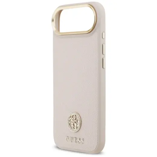 Case Guess Grained Strass Logo MagSafe for iPhone Air pink Foto 6