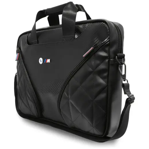 Bag BMW Carbon Pockets & Metal Logo 16" black Foto 2