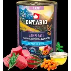 Konservi suņiem - Ontario Adult Lamb Pate with Sea Buckthorn Flavor 400g Foto 1