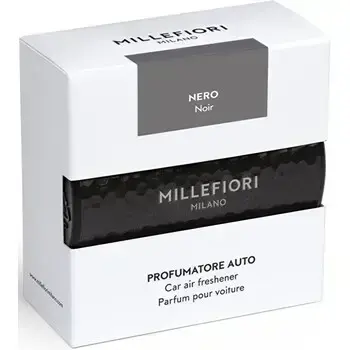 Millefiori Metal Shades Nero ( černá ) - Vůně do auta