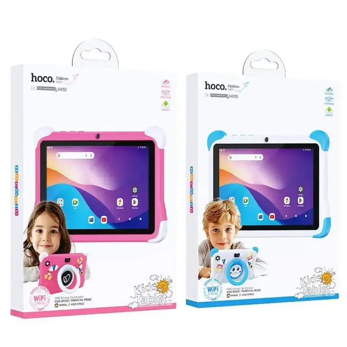 Tablet for kids 8,0" 3GB/32GB Hoco HD Wi-Fi Android 14 HI10 blue Foto 10