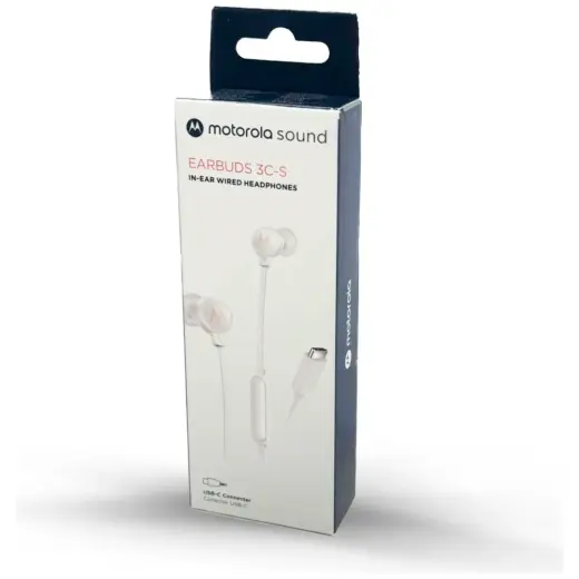 In-ear headphones Motorola Earbuds 3C-S USB-C white Foto 5