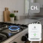 Qoltec Certified Natural Gas Leak Sensor | CH4 detector | NG | Tuya | Wi-Fi | 85dB alarm | LED  Foto 3