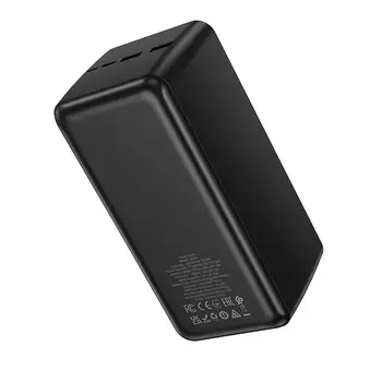 Borofone Power Bank 50000mAh BJ80C Clever - 2xUSB + Type C - QC 3.0 22,5W PD 20W black (damaged packaging) Foto 4