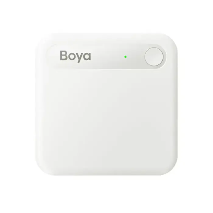 BOYA Notra Neo Voice Recorder with AI Transcription - White