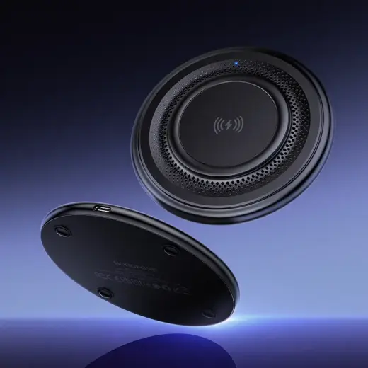 Borofone Wireless induction charger BQ40 Crown 15W black Фото num