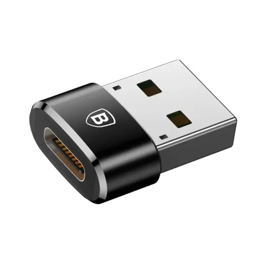 Baseus CAAOTG-01 universal OTG adapter USB 3.0 to USB-C 3.1 black Photo