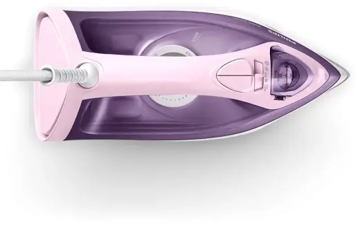 PHILIPS 3000 sērijas Tvaika gludeklis, 2200W, violets ar rozā Photo