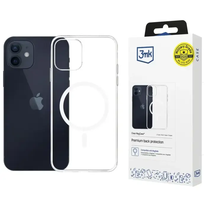 Apple iPhone 12/12 Pro - 3mk Clear MagCase