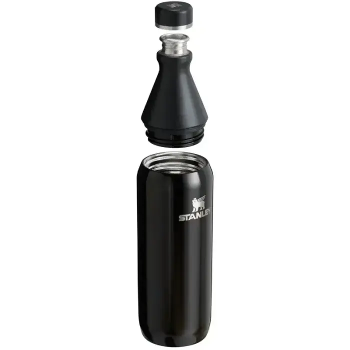 Termopudele The All Day Slim Bottle 0,6L melna Foto 3