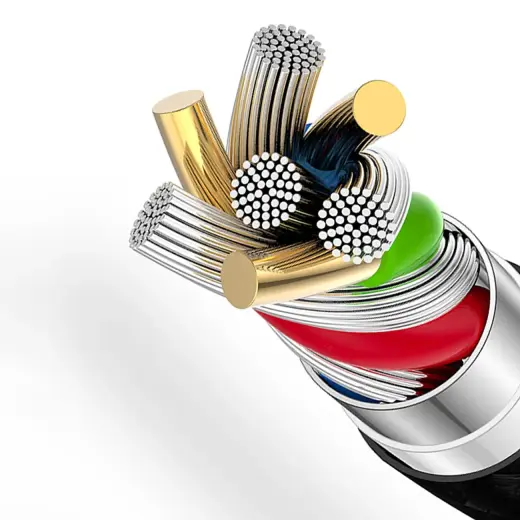 Dudao L3E 3-in-1 провод для передачи данных и зарядки | USB-A на Micro USB, USB-C, Lightning | 60W | 1.2м | черный Фото num