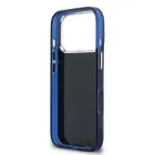 Guess IML 4G Script Metal Logo Case for iPhone 17 Pro Blue Foto 5