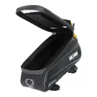 WILDMAN traveling bag for bicycle frame with zipper ES3 1L ( 4"- 7" ) black Photo