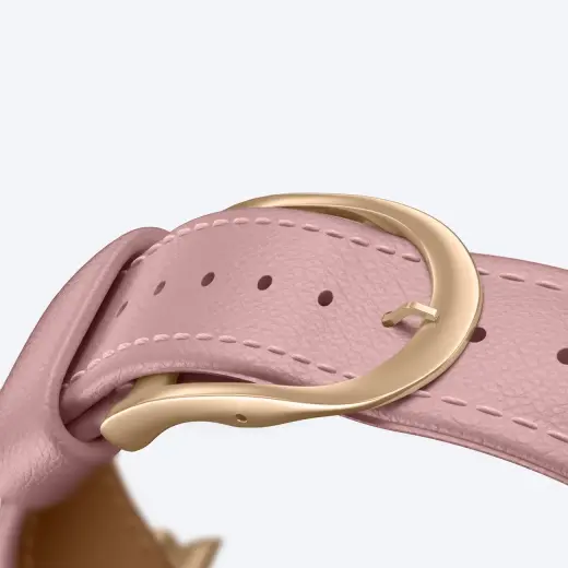 AmazingThing Class Band Leather Strap for Apple Watch 45 | 46 | 49 mm - Pink Фото num