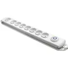 Qoltec Surge protector | 8 sockets | 1.5m | White — Foto 11