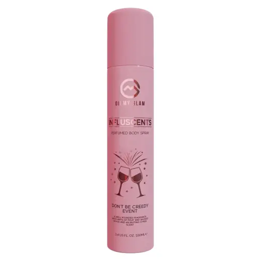 Oh My Glam, Influscents Don't Be Creedy: Event, Body Spray, 100 ml