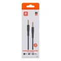 Mini jack 3,5 mm AUX kabelis Vipfan L04 1 m, apzeltīts (melns) Foto 2