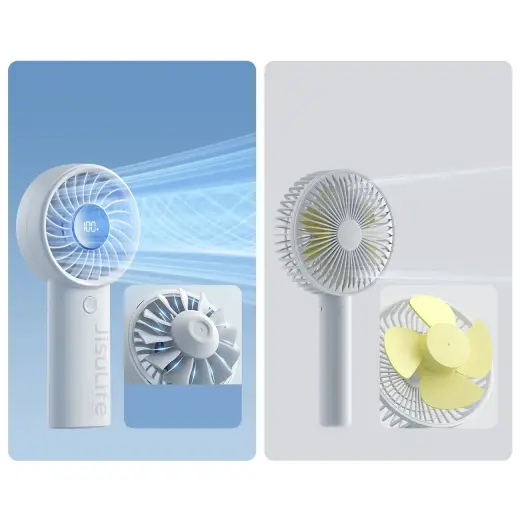 Jisulife Handheld Fan Life4 3600mAh Portable USB Fan - Gray Foto 8