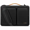 Tech-Protect Defender Bag for Laptop 13-14 - Black and Orange Фото num