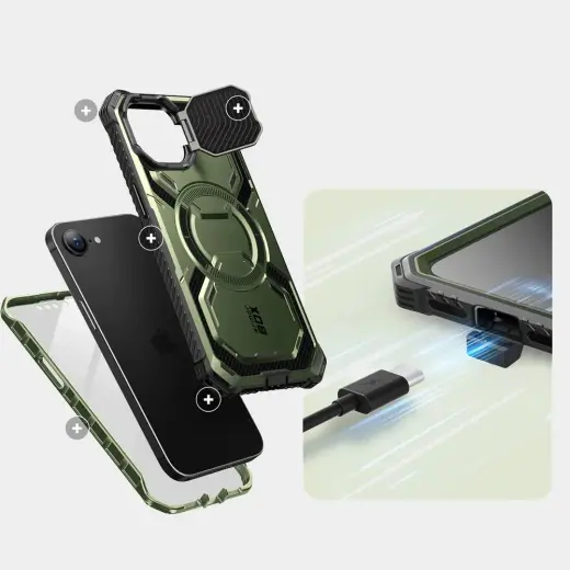 SUPCASE IBLSN ARMORBOX MAGSAFE IPHONE 16E GULDAN Photo
