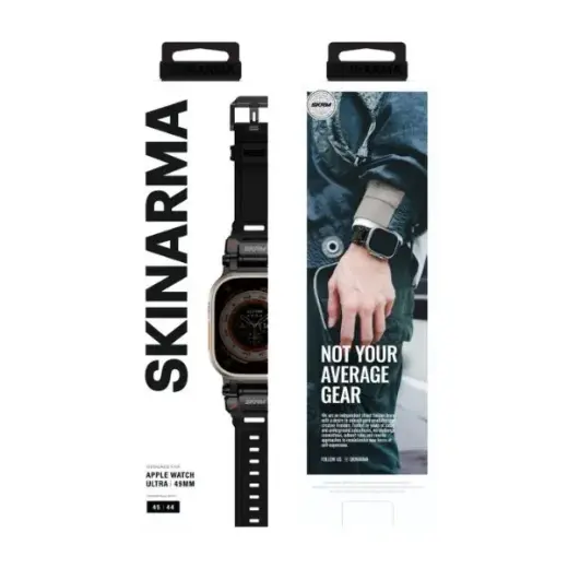Skinarma Band Titon Apple Watch Ultra 49mm black Фото num