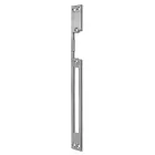 Qoltec Double-sided straight plate for electric door strike | Catch plate | 250mm | Stainless steel Foto 1