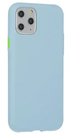 Fusion Solid Silicone maciņš telefonam iPhone 11 Pro zils