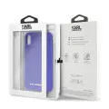 Karl Lagerfeld KLHCI61SLVOG iPhone  Xr  hardcase fioletowy|violet Silicone Фото num