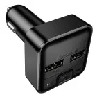 Borofone Transmitter FM BC63 Selecto MP3, Bluetooth - 2xUSB - black Foto 2