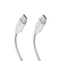Fabric cable провод для передачи данных и зарядки | USB-C на USB-C | 60W | 2m | серый Фото num