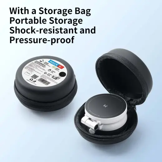 Rock Car holder Q16 electric vacuum magnetic black Foto 13