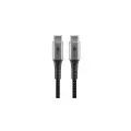 Goobay 49302 провод для передачи данных и зарядки | USB-C на USB-C | 60W | 1м | черный Фото num