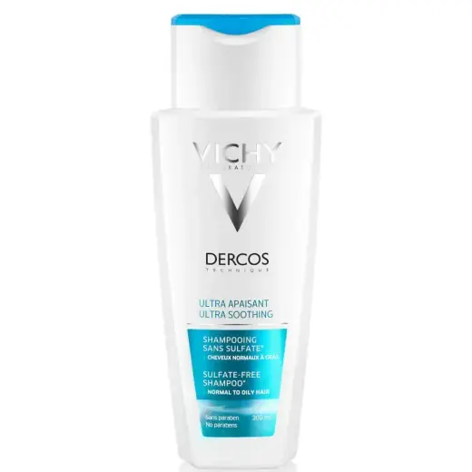 Vichy Ultra Soothing Sulfate-Free Shampoo Normal & Oily Hair 200 Ml