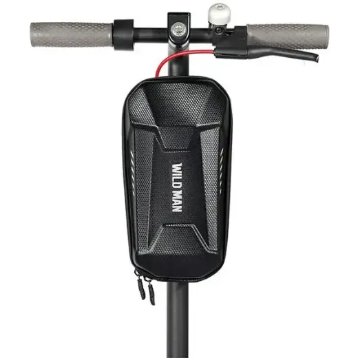 Etui|uchwyt na hulajnogę WILDMAN ES8X Plus  sakwa na ramę czarna|black Foto 1