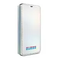 Guess GUHCN58IGLBK Iridescent Book Cover For Apple iPhone 11 Pro Silver — Photo 4