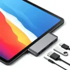 Adapter HUB 4in1 USB C Satechi Mobile Pro Hub ST-TCMPHM space gray Фото num