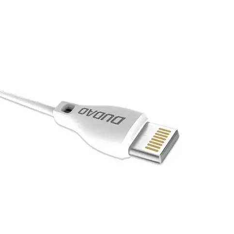 Dudao L4L datu pārraides un uzlādes vads | USB-A uz Lightning | 10W | 2m | balts Foto 3