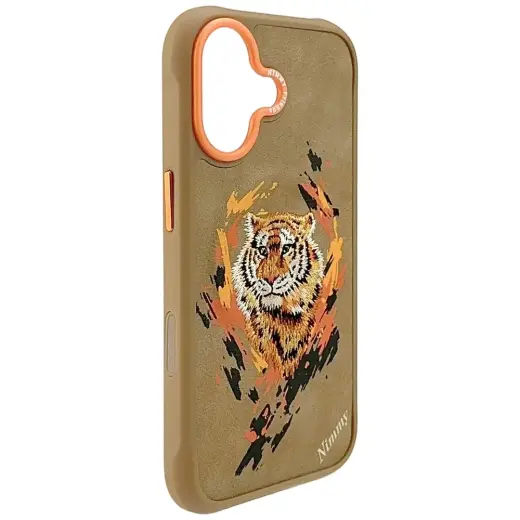 Nimmy Tiger MagSafe case for iPhone 17 light brown Photo