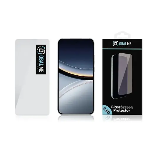 OBAL:ME 2.5D Glass Screen Protector for Xiaomi Poco F7 Clear Фото num