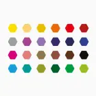 Krāsainie zīmuļi CARIOCA Plus 4.0 24 gab Фото num