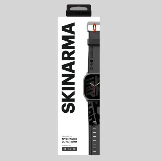 Skinarma Band Spunk Apple Watch Ultra pewter green Foto 3